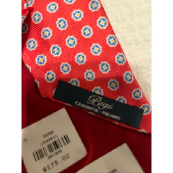 Bigi Cravatte Handmade Silk Necktie NEW - Picture 3 of 5